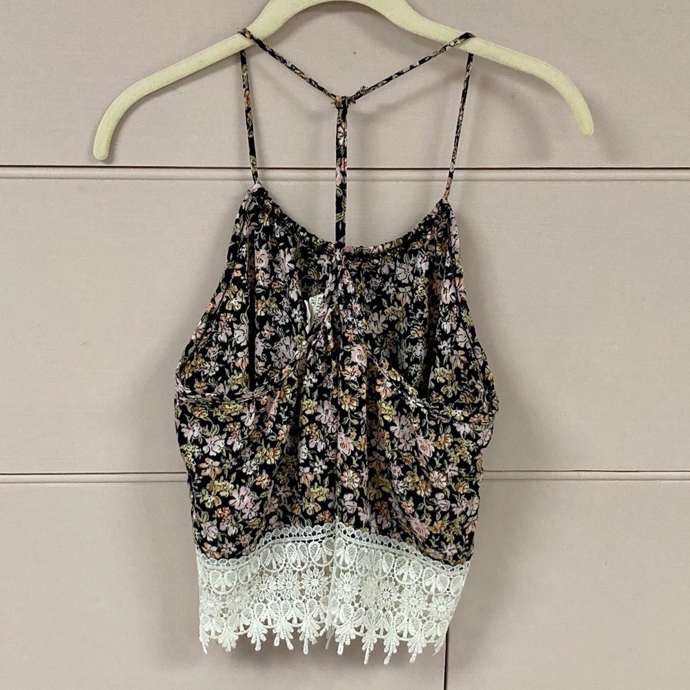 PacSun L.A. Hearts Black Crop Top - Picture 3 of 7